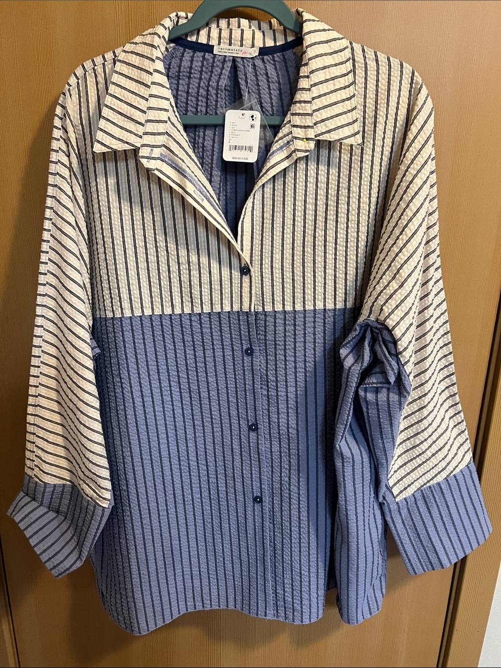 Free People Oversized Shirt